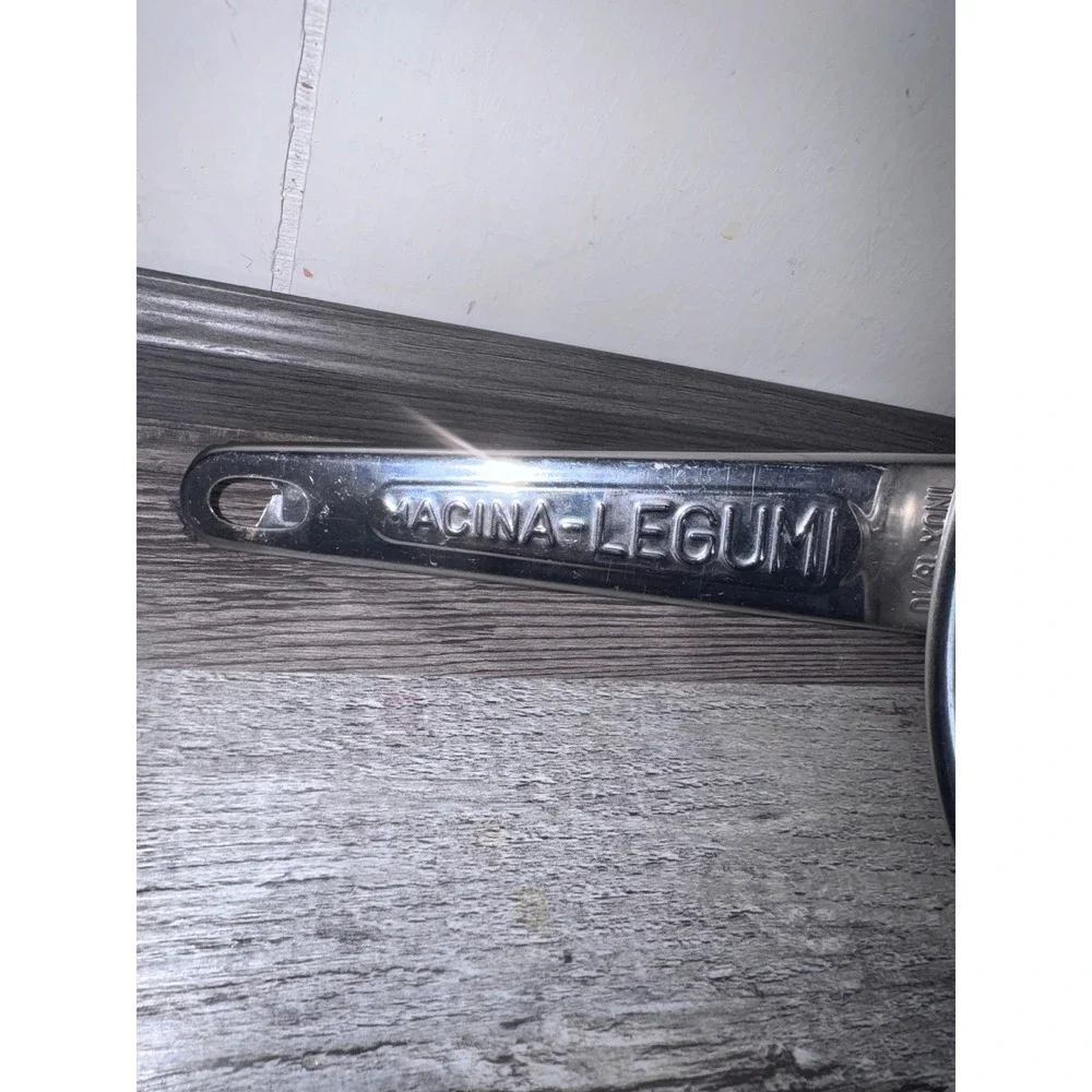 Inox Macina-Legumi Italian Food Mill Stainless Steel 3 Discs 18/10 Puree Sieve
